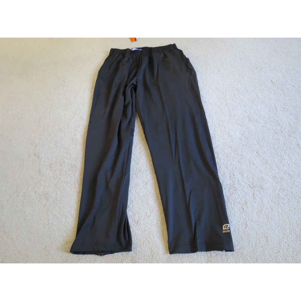 Roadrunner Sports Run Mens Black Track Pants Size XL New With Tags